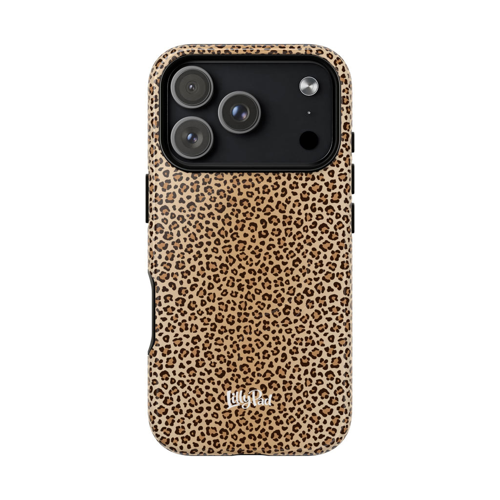 Leopard Print Phone Case | Tough Magnetic Case, Animal Print iPhone Cover