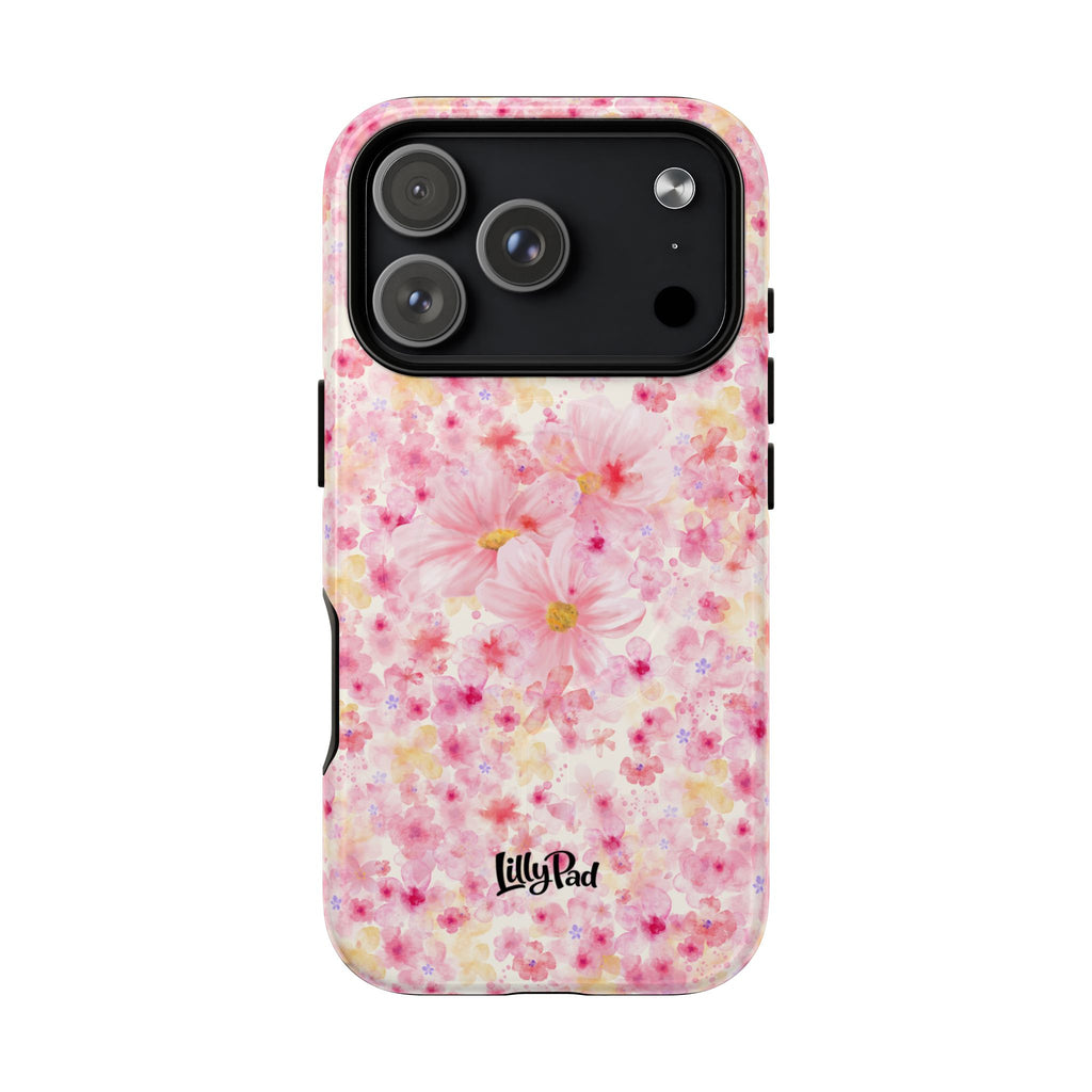 Pink Cherry Blossom Phone Case | Tough Magnetic Case