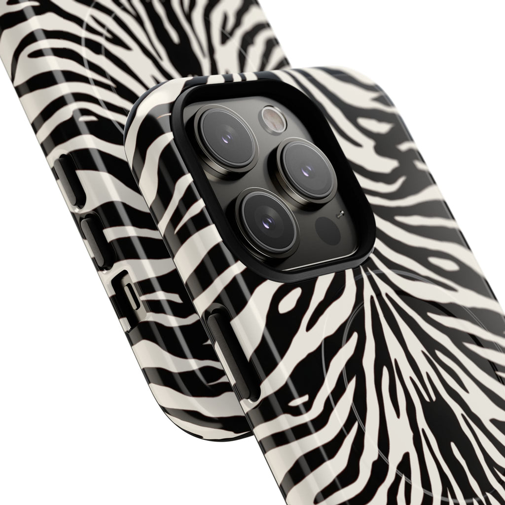 Zebra Stripes Phone Case | Tough Magnetic Case