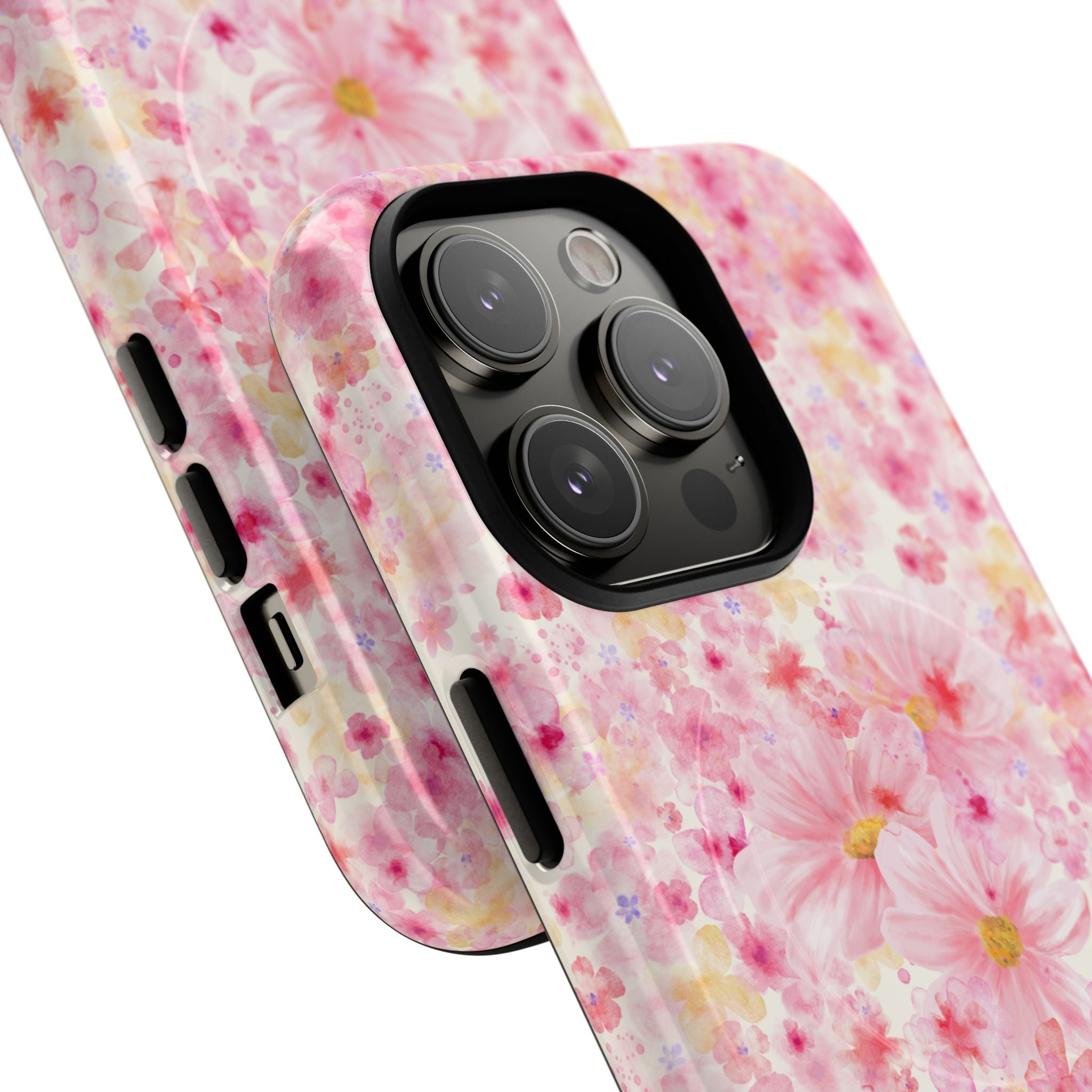 Pink Cherry Blossom Phone Case | Tough Magnetic Case