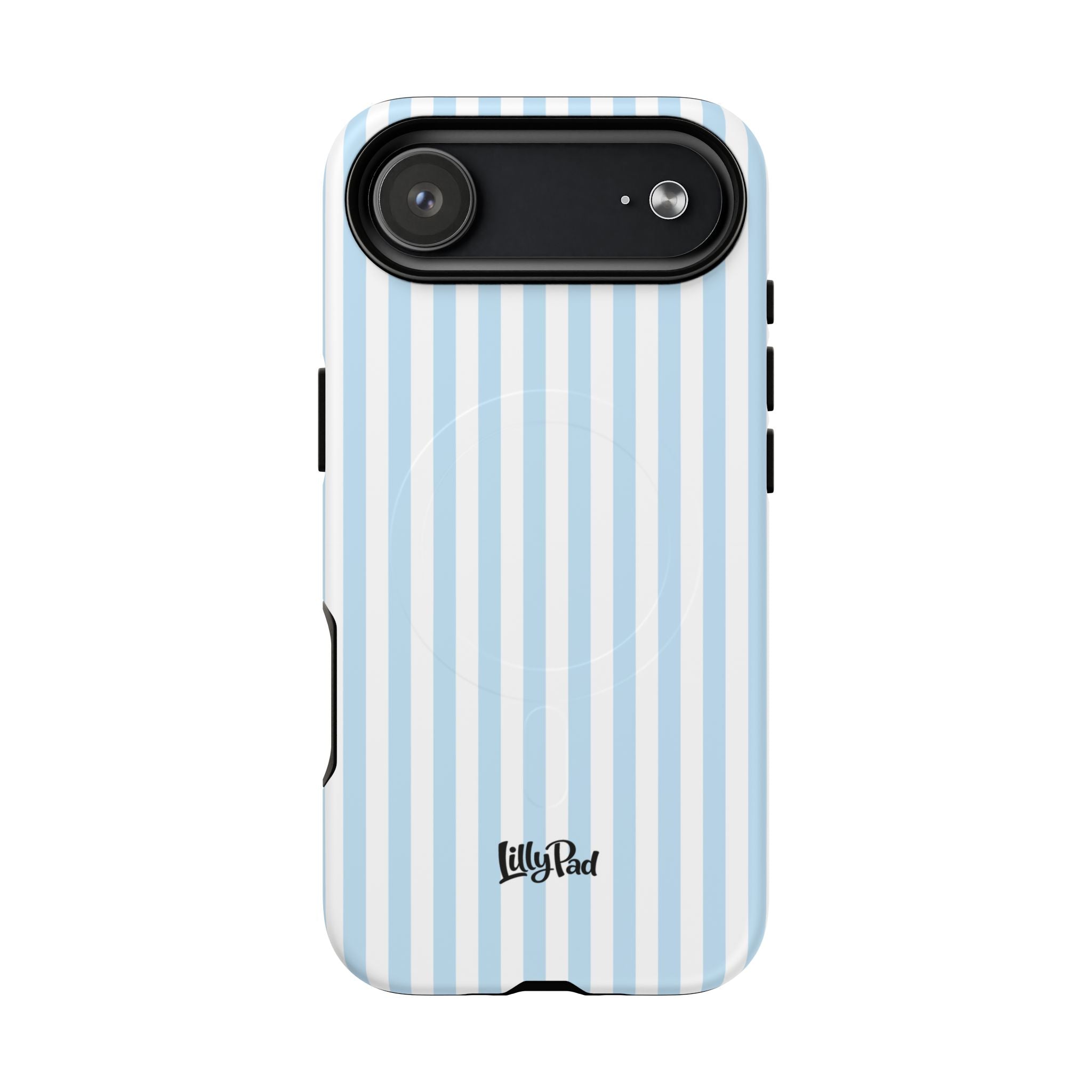 Blue Striped Pattern Phone Case | Tough Magnetic Case