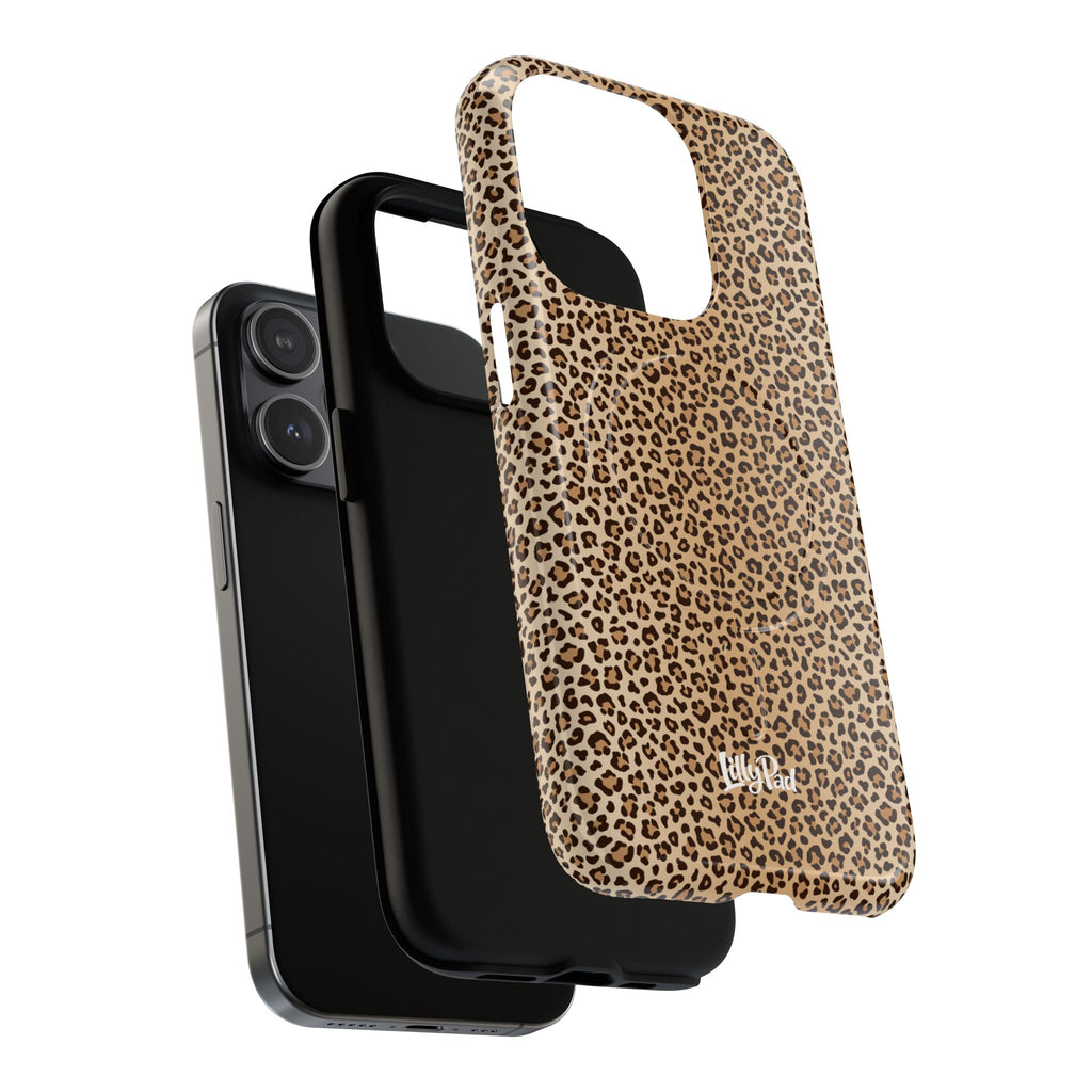 Leopard Print Phone Case | Tough Magnetic Case, Animal Print iPhone Cover
