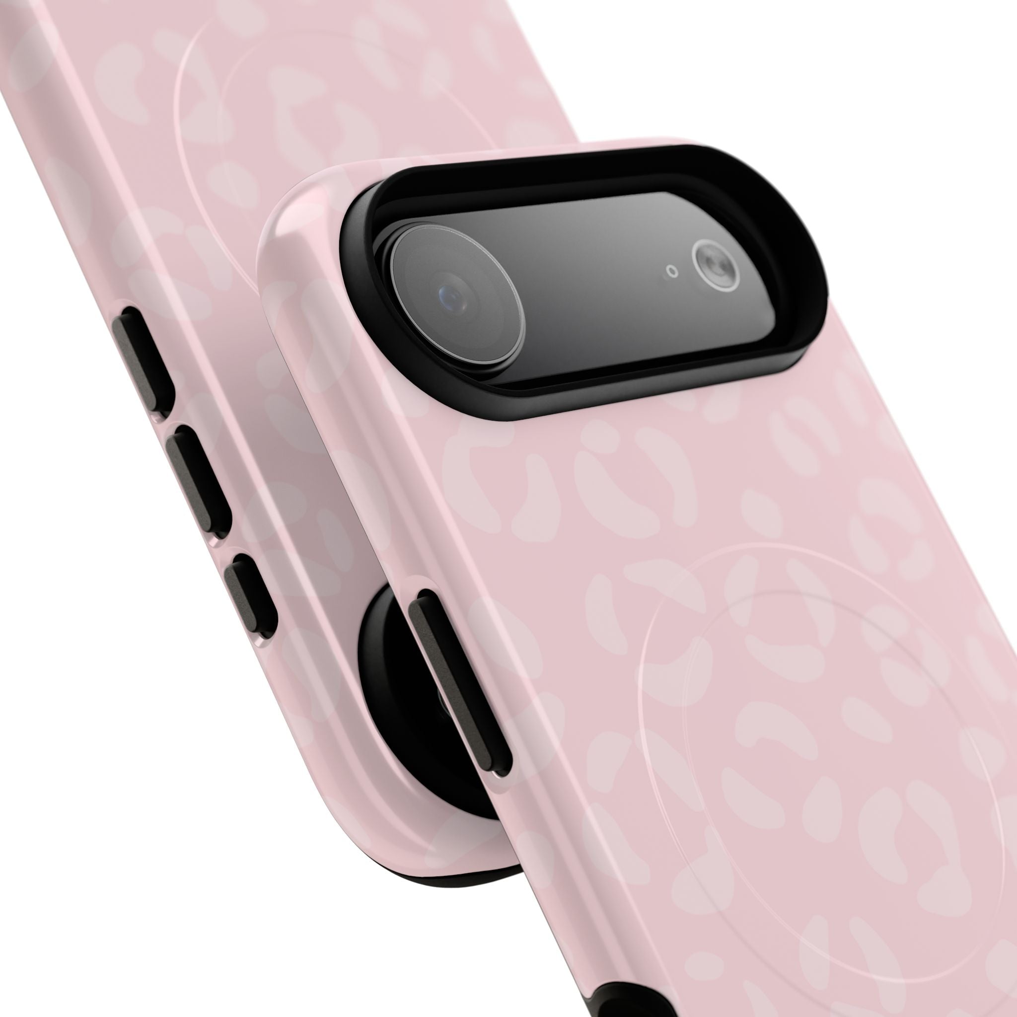 Pink Leopard Print Phone Case | Tough Magnetic Case