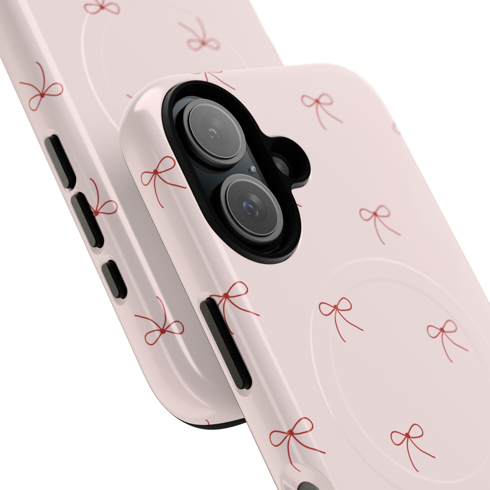 Pink Tiny Bows Phone Case | Tough Magnetic Case
